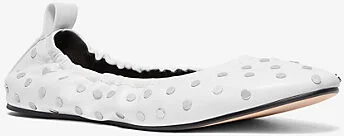 Amy Studded Leather Ballet Flat