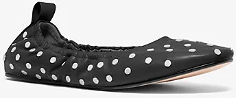 Amy Studded Leather Ballet Flat