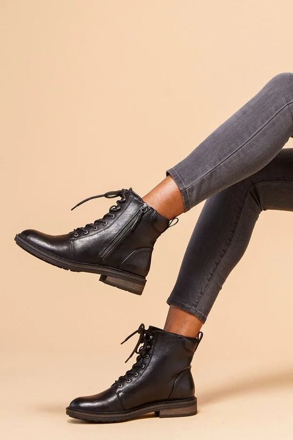 Amysue Lace Up Boot - Image 4