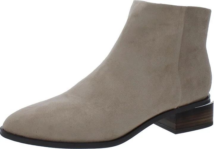 Amyy Womens Zipper Ankle Booties