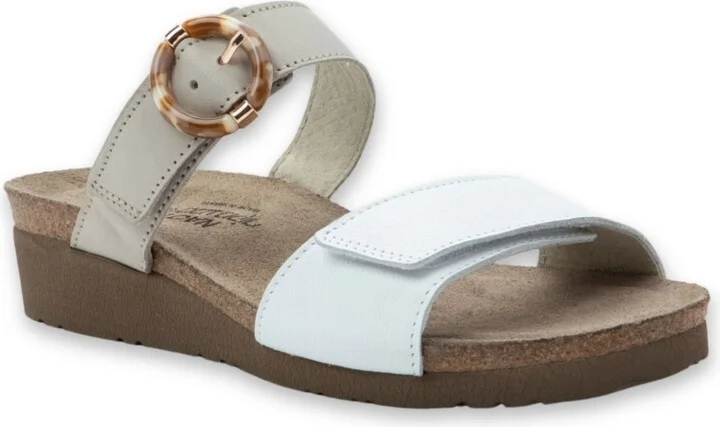 White Leather/ Soft Ivory