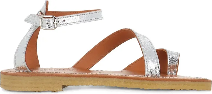 Anaelle metallic strappy sandals