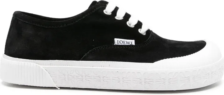 Anagram-motif sneakers