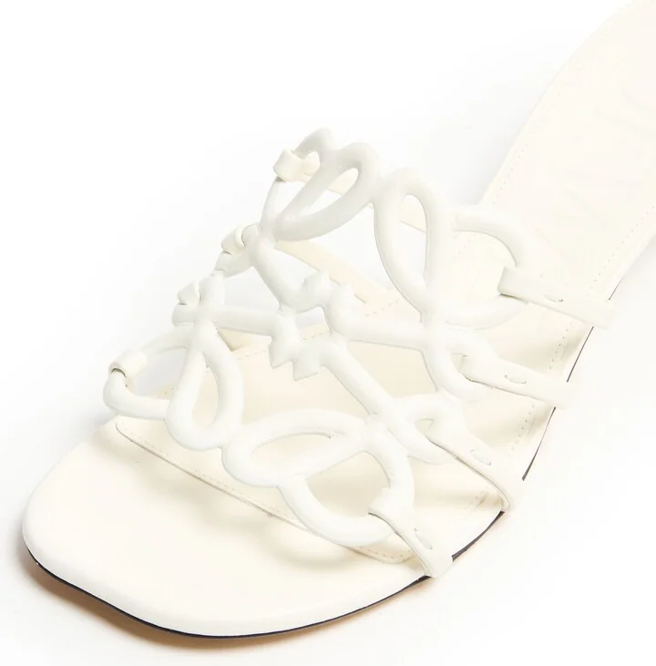 Anagram Petal calfskin sandals - Image 6