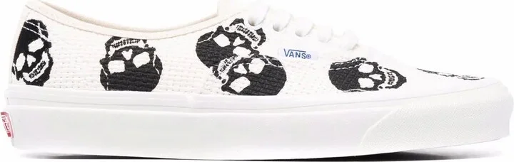 Anaheim Factory Authentic 44 skull-print sneakers