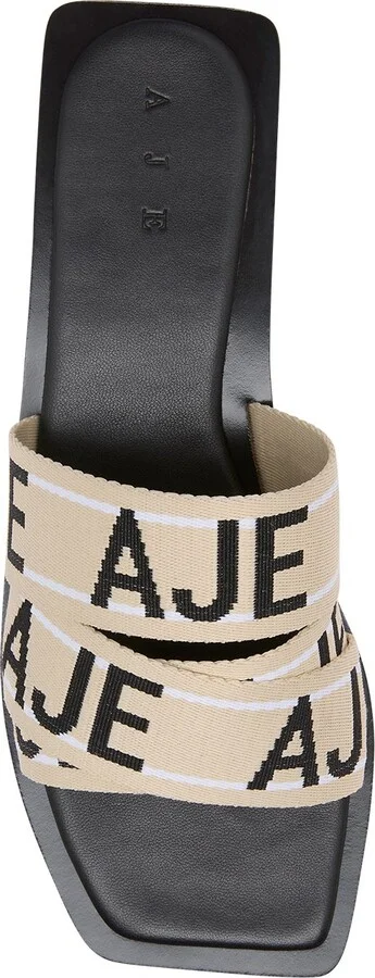 Anais Logo Slide In Colour Black/Natural Size 35 - Image 4