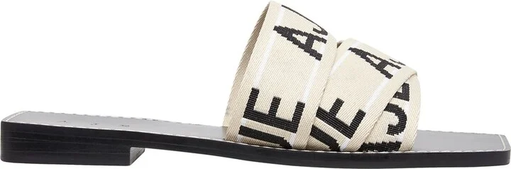 Anais Logo Slide In Colour Black/Natural Size 35