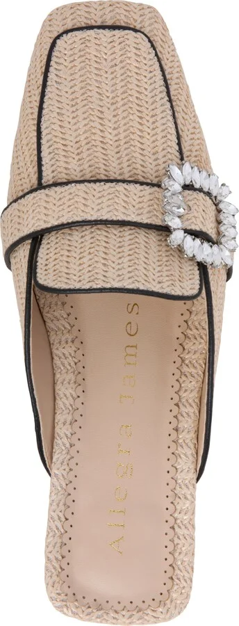 Anais Raffia Slide - Image 4