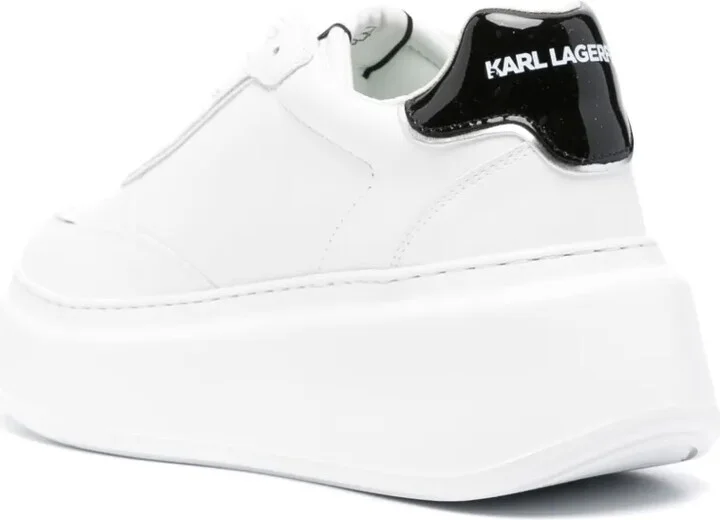 Anakapri Brooch leather sneakers - Image 3