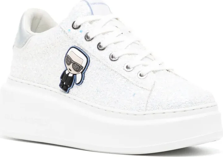 Anakapri glitter-detail sneakers - Image 2
