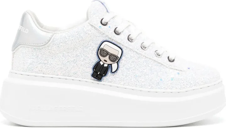 Anakapri glitter-detail sneakers