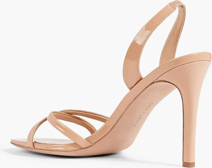 Analita patent-leather slingback sandals - Image 3