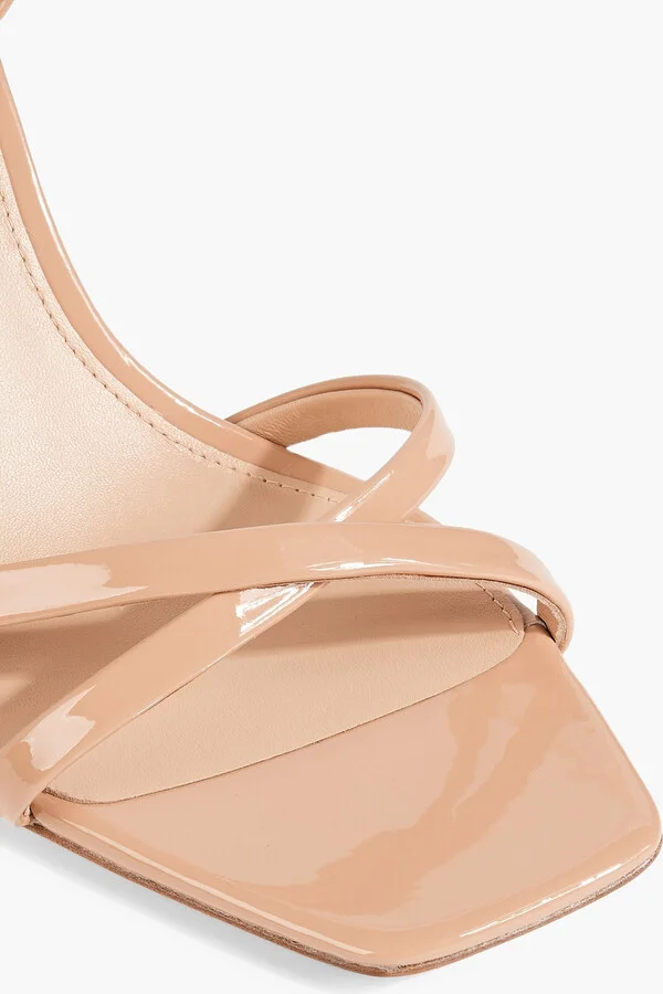 Analita patent-leather slingback sandals - Image 4