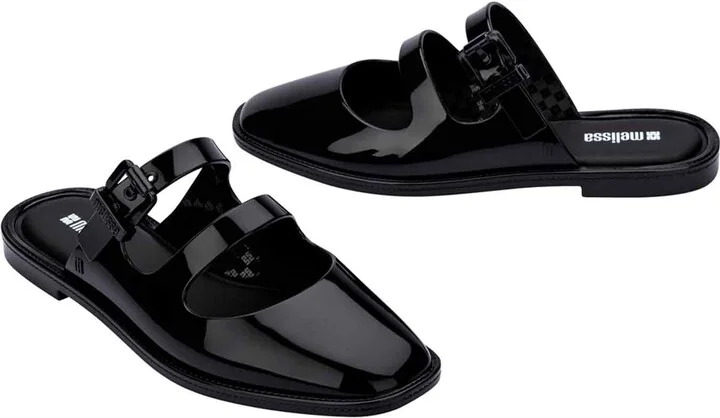 Anastasia Flat Slip On - Black - Image 2