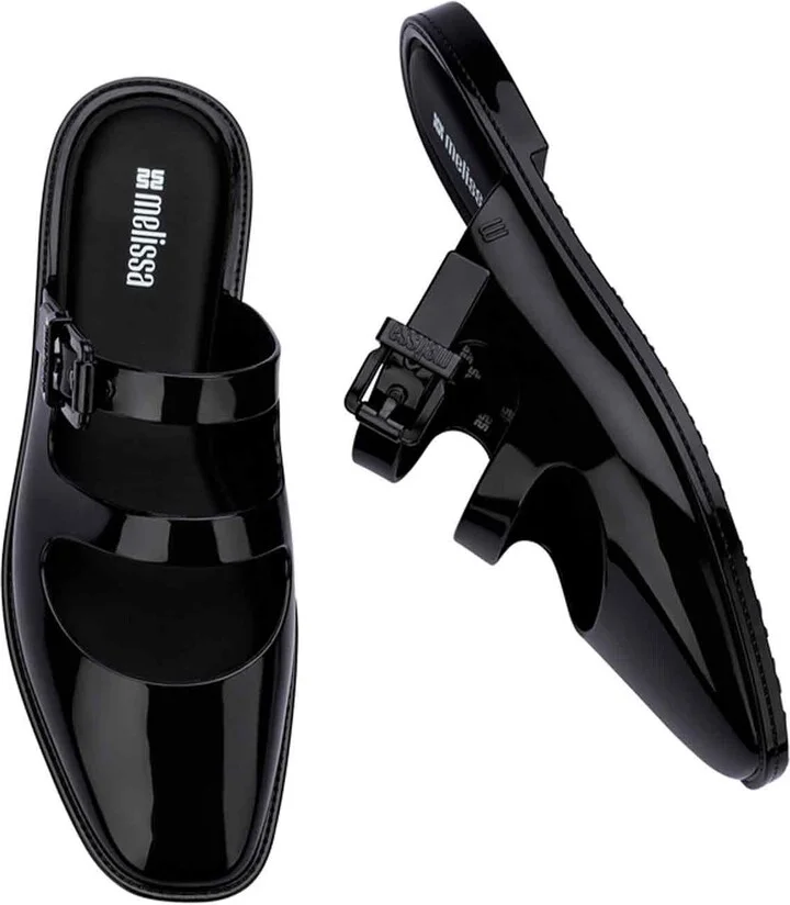 Anastasia Flat Slip On - Black - Image 3