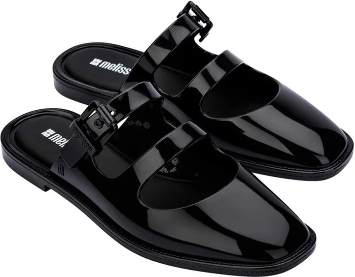 Anastasia Flat Slip On - Black - Image 4