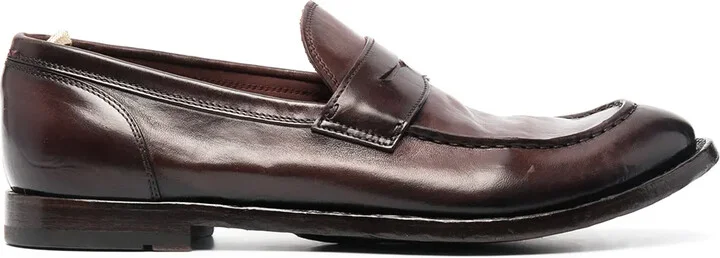 Anatomia leather penny loafers