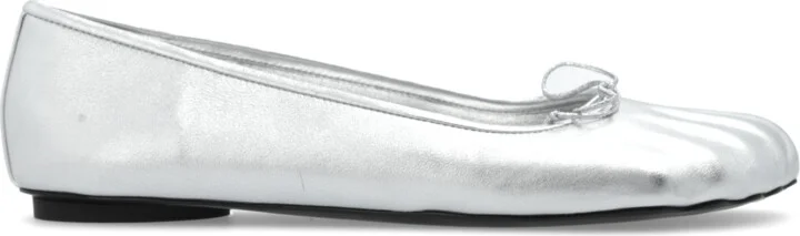 'Anatomic' Flats, , - Silver