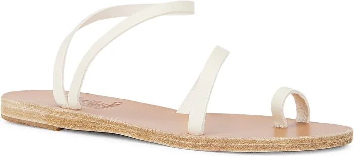 Ancient Greek Sandals Apli Eleftheria Sandal in White - Image 2