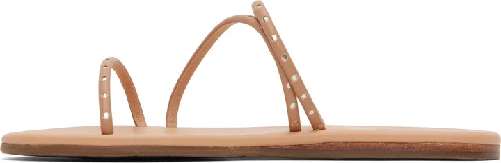Ancient Greek Sandals Beige Lynx Sandals - Image 3