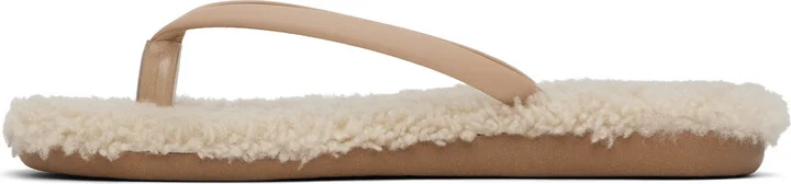 Ancient Greek Sandals Beige Saionara Flip-Flops - Image 3