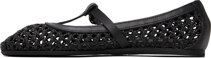 Ancient Greek Sandals Black Aerati Ballerina Flats - Image 3