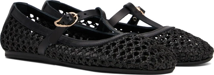 Ancient Greek Sandals Black Aerati Ballerina Flats - Image 4