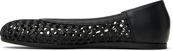 Ancient Greek Sandals Black Aeropi Ballerina Flats - Image 3