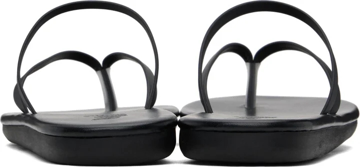 Ancient Greek Sandals Black Myla Flip-Flops - Image 2