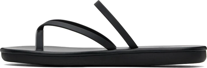 Ancient Greek Sandals Black Myla Flip-Flops - Image 3