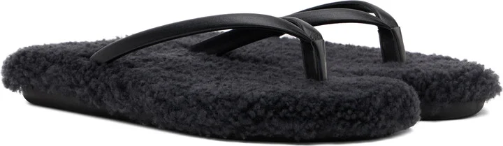 Ancient Greek Sandals Black Saionara Flip-Flops - Image 4