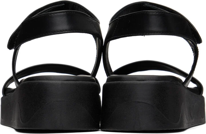 Ancient Greek Sandals Black Salamina Sandals - Image 2