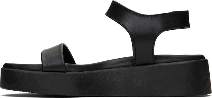 Ancient Greek Sandals Black Salamina Sandals - Image 3