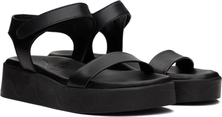 Ancient Greek Sandals Black Salamina Sandals - Image 4