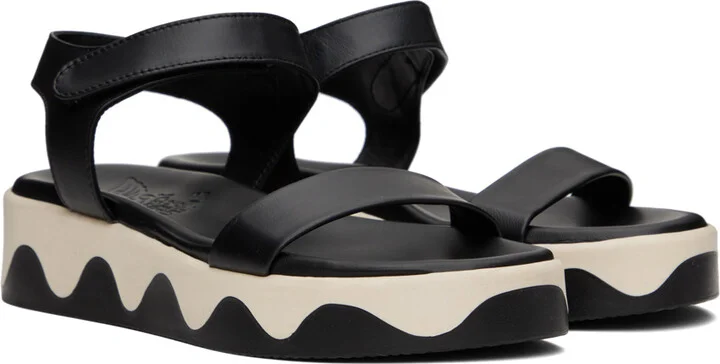 Ancient Greek Sandals Black Salamina Sandals - Image 4