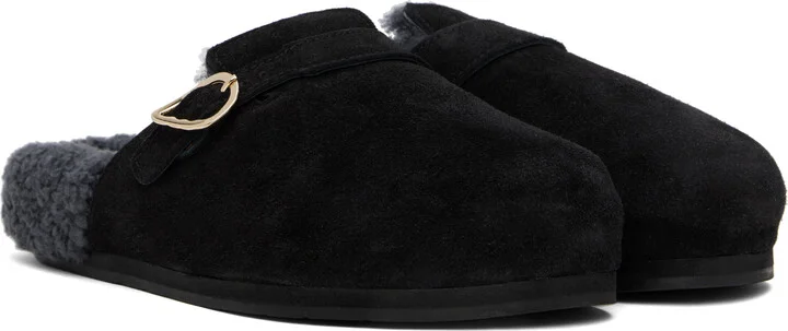 Ancient Greek Sandals Black Vasilitsa Slip-on Loafers - Image 4