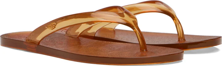 Ancient Greek Sandals Brown Jelly Flip-Flops - Image 4
