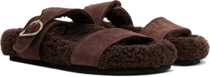 Ancient Greek Sandals Brown Latria Sandals - Image 4