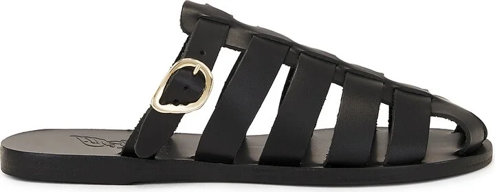 Ancient Greek Sandals Cosmia Sandal in Black