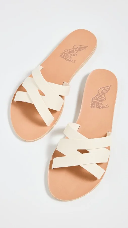Ancient Greek Sandals Dionysia Slides - Image 5