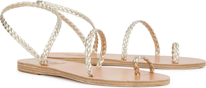 Ancient Greek Sandals Eleftheria Braided Leather Sandals - Image 6