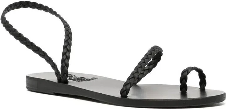 Ancient Greek Sandals Eleftheria Woman Flat Sandals Shoes - Image 2