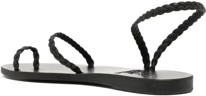 Ancient Greek Sandals Eleftheria Woman Flat Sandals Shoes - Image 3