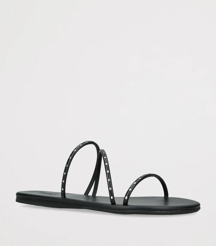 Ancient Greek Sandals Embellished Lynx Sandals - Image 3
