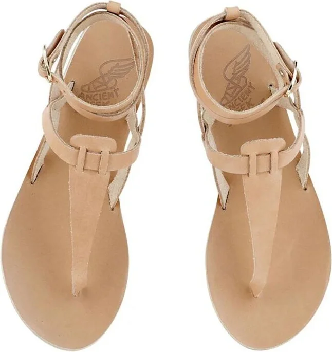 Ancient Greek Sandals Estia Woman Flat Sandals Shoes - Image 2