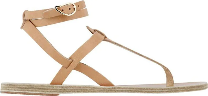 Ancient Greek Sandals Estia Woman Flat Sandals Shoes