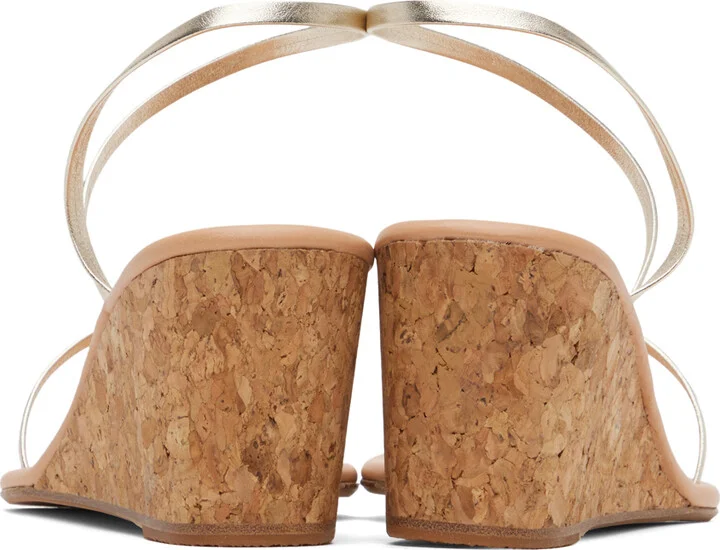 Ancient Greek Sandals Gold Chora Sandals - Image 2