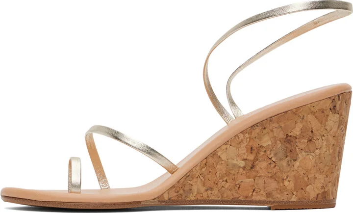 Ancient Greek Sandals Gold Chora Sandals - Image 3