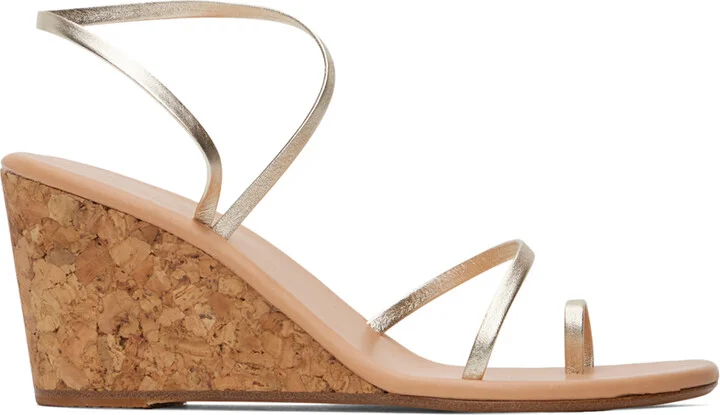 Ancient Greek Sandals Gold Chora Sandals