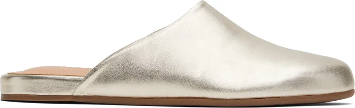 Ancient Greek Sandals Gold 'The Slipper' Mules